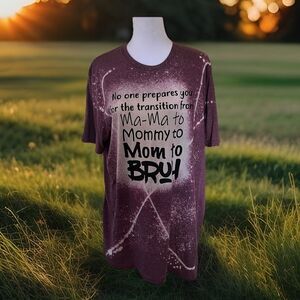 Gildan Mama Mommy Mom Bruh Women's T-Shirt  Mother's Day Gift Fun Silly Shirts L